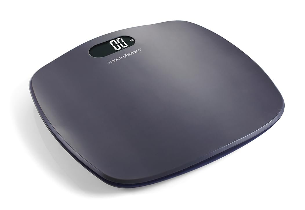 Official product photograph of HealthSense Ultra-Lite PS126 Digital Bathroom Scale