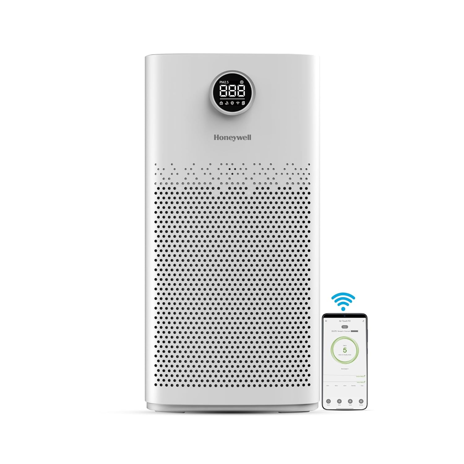 Honeywell Air Touch P2 Air Purifier — exact product package and variant photograph