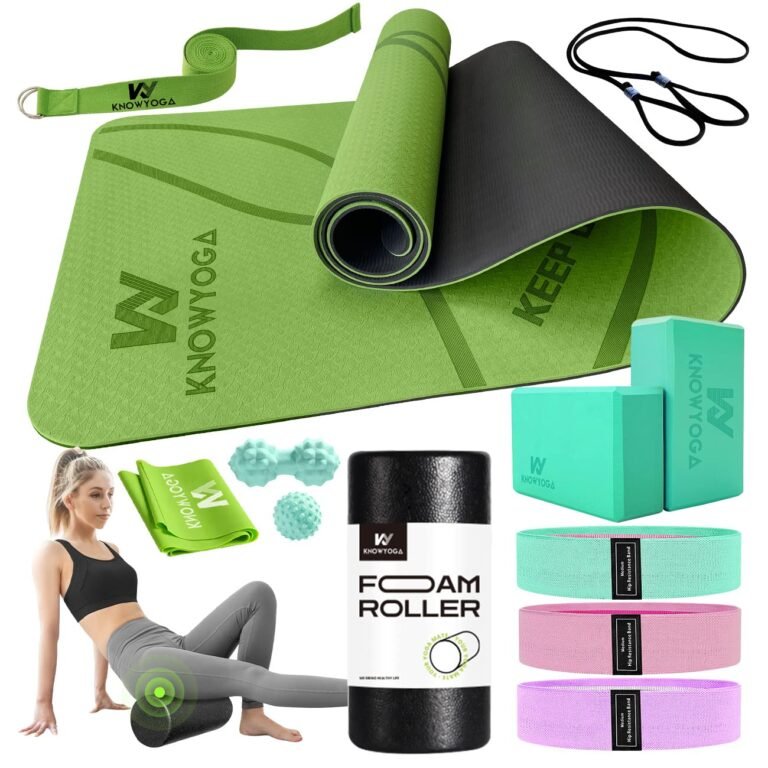 KNOWYOGA 12-in-1 Yoga Starter Set with Mat and Blocks — product photo showing the listed model or variant