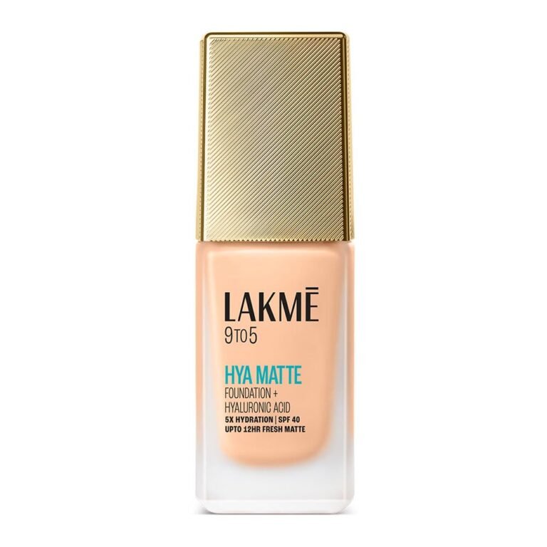 Lakme 9to5 Hya Matte Foundation Cool Ivory 25ml — product photo showing the listed model or variant