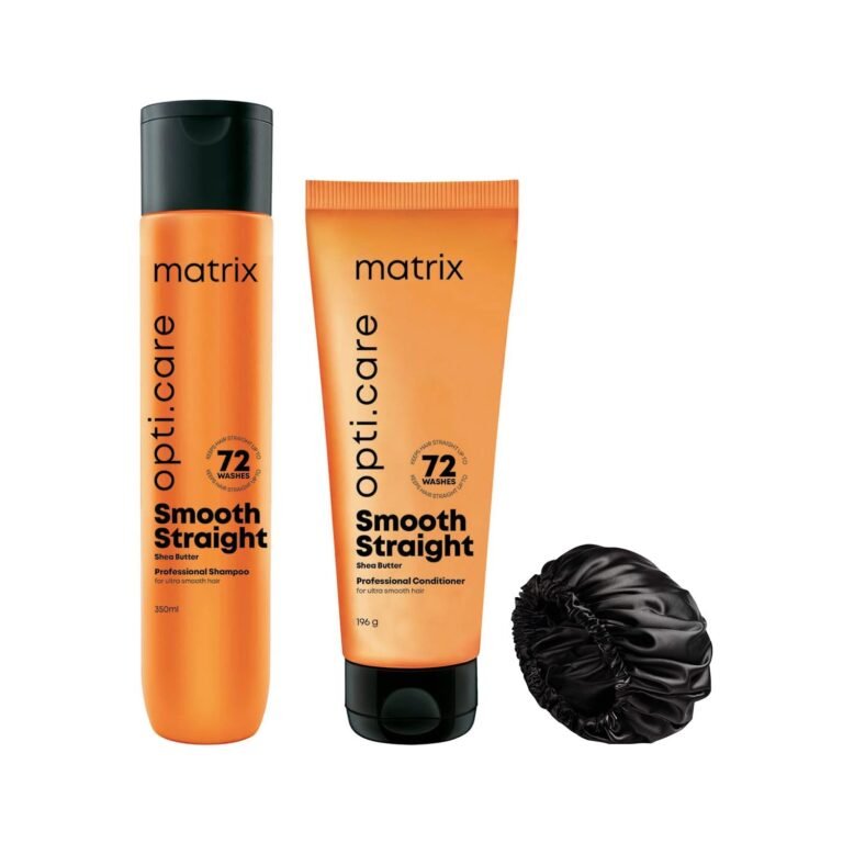 Matrix Opti.Care Professional Shampoo and Conditioner with Satin Bonnet Combo — product photo showing the listed model or variant
