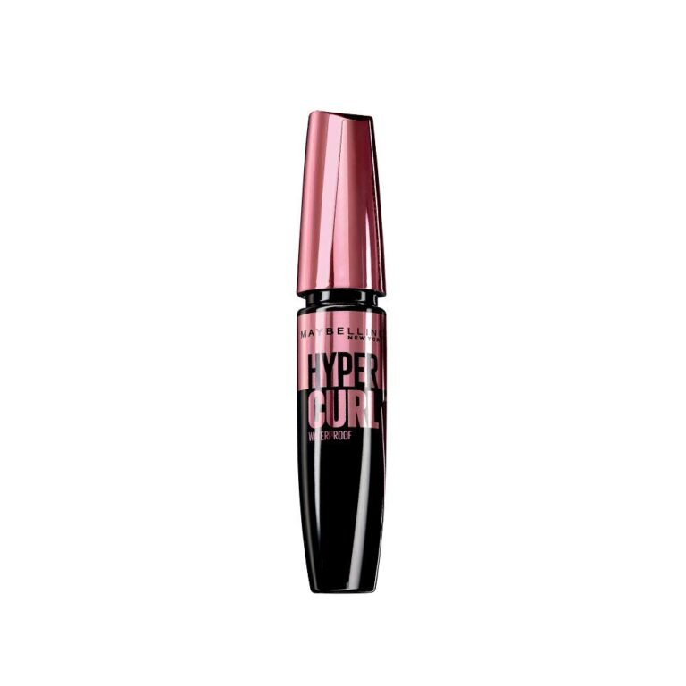 Maybelline Hypercurl Waterproof Mascara Black — product photo showing the listed model or variant