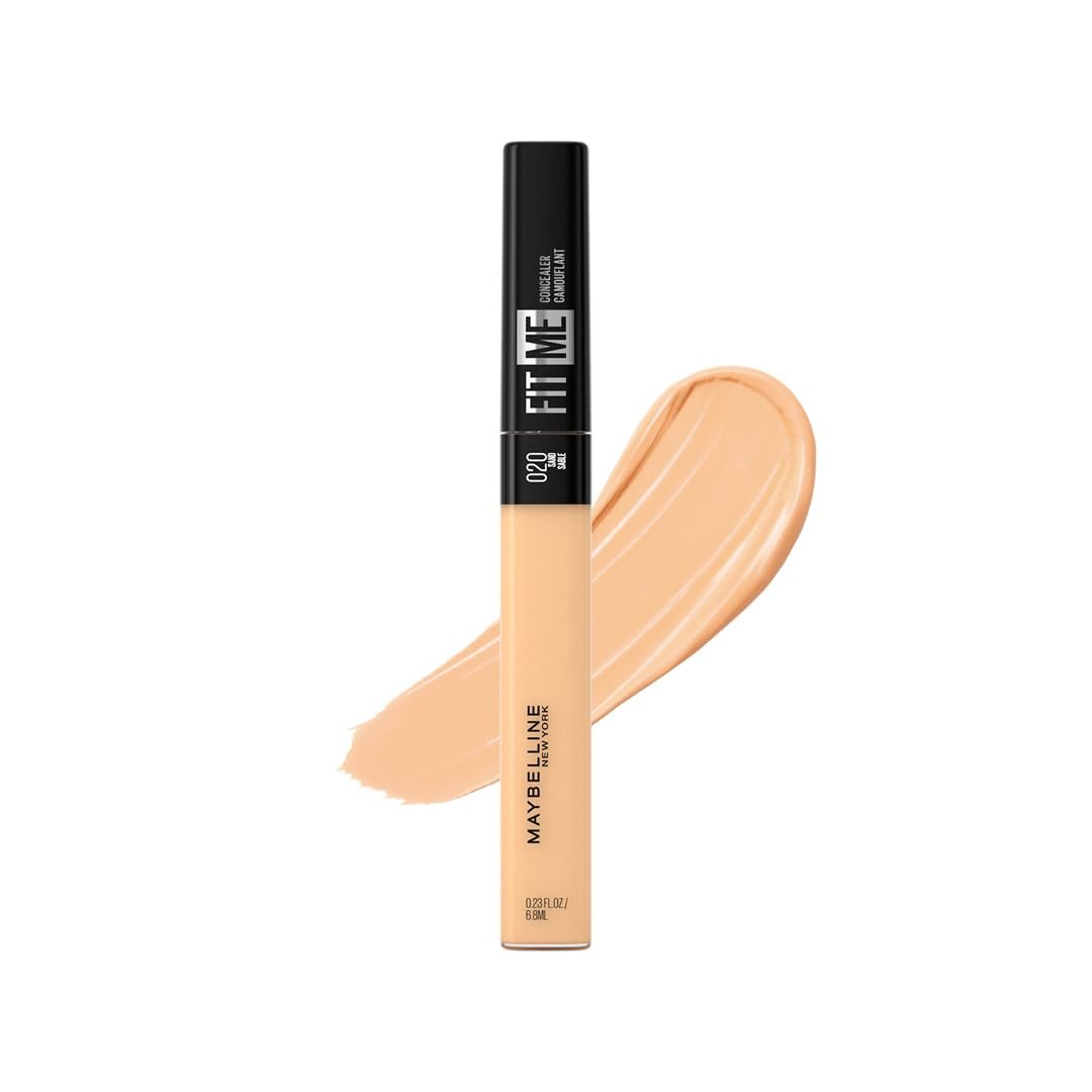Maybelline New York Fit Me Concealer Shade 20 Sand - product photograph showing the exact Amazon India variant