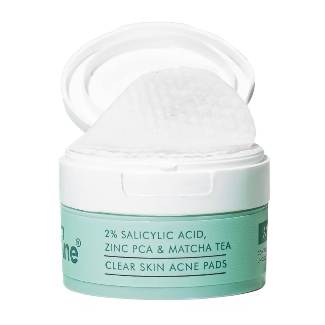 mCaffeine 2% Salicylic Acid Zinc PCA & Matcha Tea Clear Skin Acne Pads 40 N - Toner Pads product