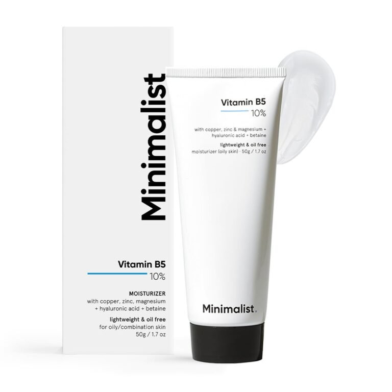 Official product photograph of Minimalist 10% Vitamin B5 Moisturizer 50g