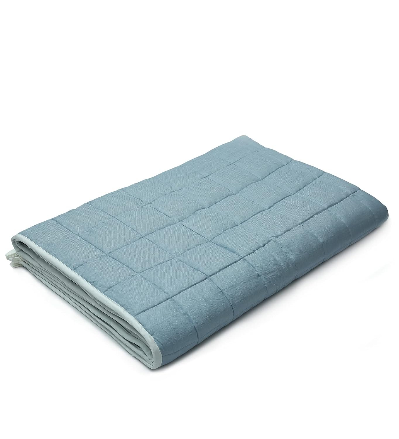 Mysa Sleep Bamboo Weighted Blanket Aqua 55 x 80 inch 12 lb - Weighted Blankets product