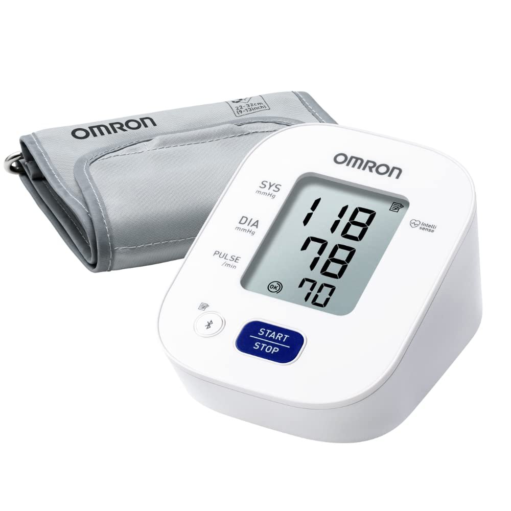 Official product photograph of Omron HEM-7142T1 Bluetooth Blood Pressure Monitor