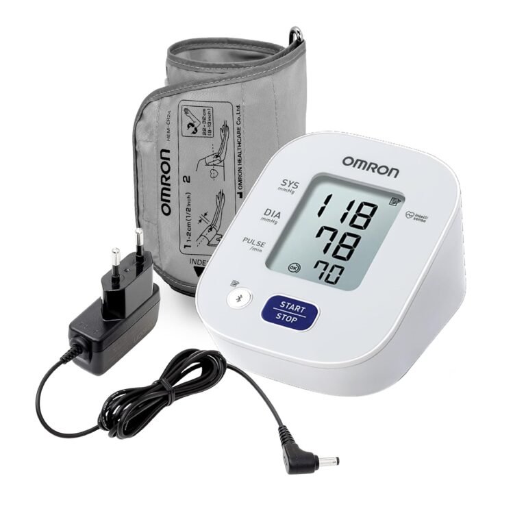 Omron HEM-7143T1A Bluetooth Upper Arm Blood Pressure Monitor — product photo showing the listed model or variant