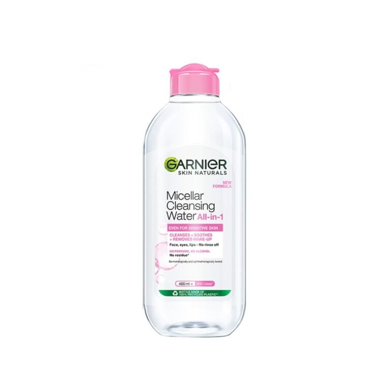 Garnier Micellar Cleansing Water Hydrating & Soothing 400ml product packaging or device