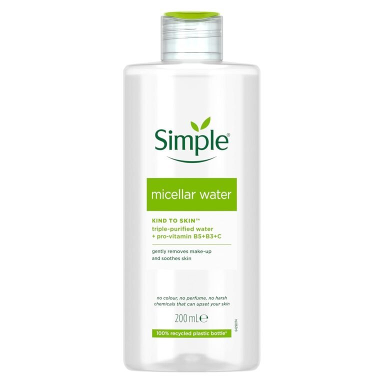 Simple Kind to Skin Micellar Cleansing Water 200ml product packaging or product view