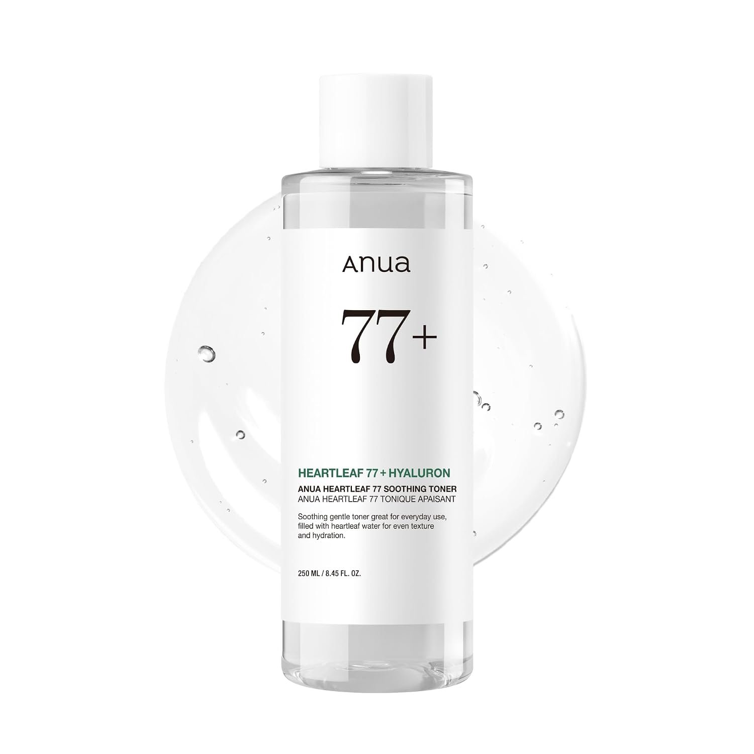 ANUA Heartleaf 77% Soothing Toner 250ml product packaging or product view