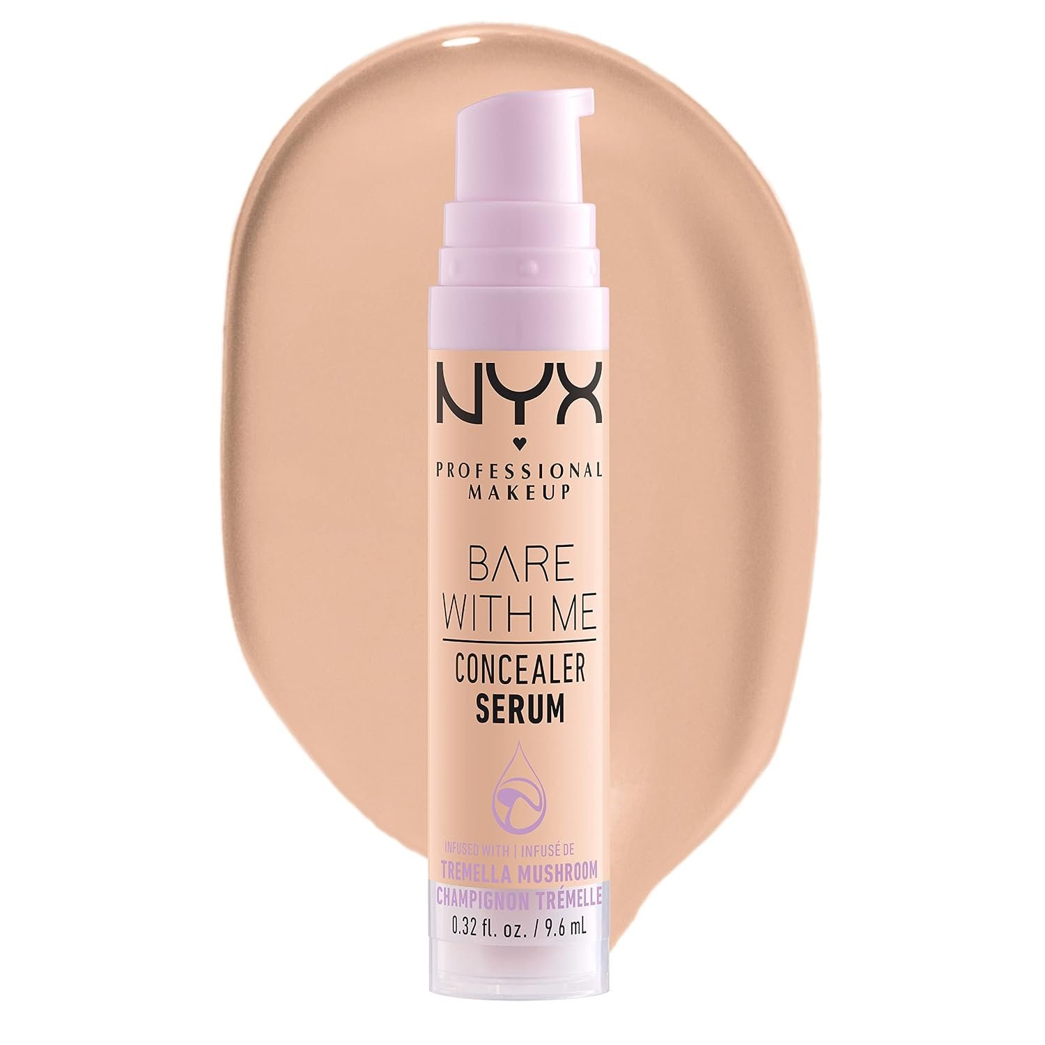 NYX Professional Makeup Bare With Me Concealer Serum Vanilla 9.6ml product packaging or product view
