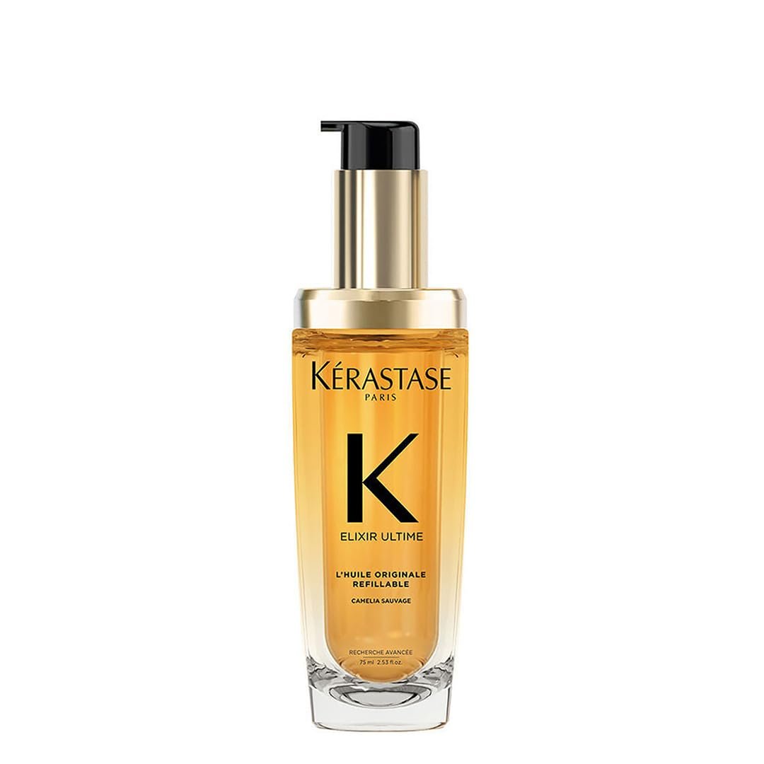 Kérastase Elixir Ultime L’Huile Originale Refillable Hair Oil 75ml product packaging or product view