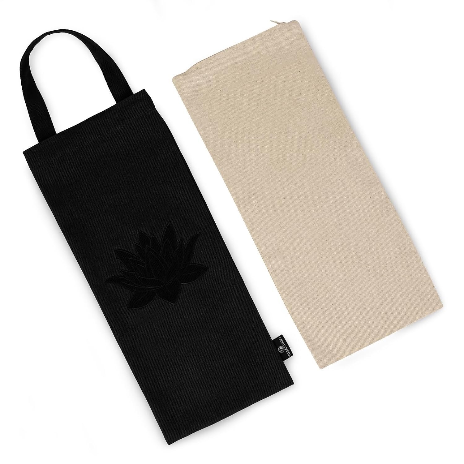 Yoga Studio Cotton Yoga Sandbag Cover Only Black product packaging or device