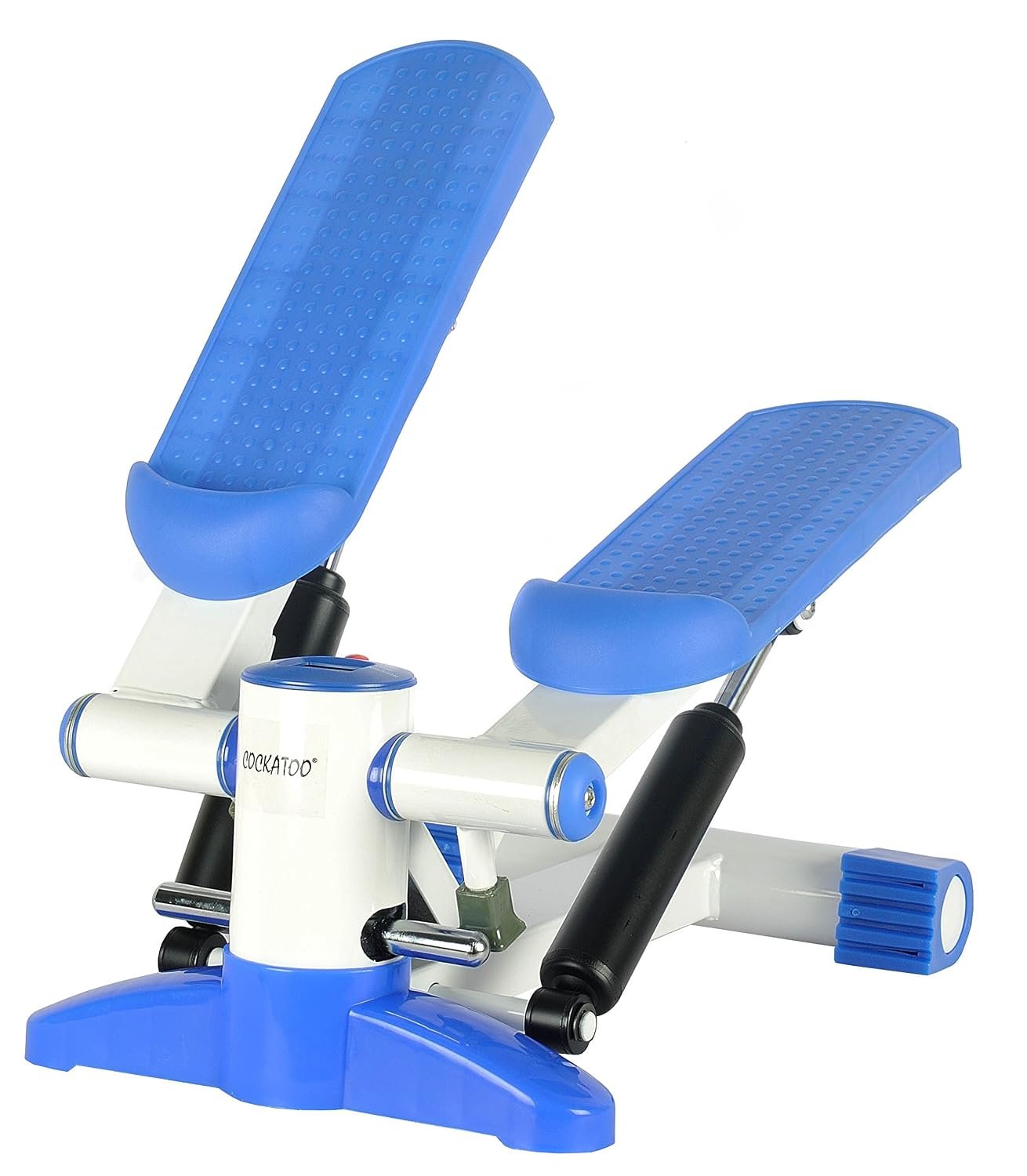 Cockatoo Mini Elliptical Pedal Stepper with Resistance Bands product packaging or device