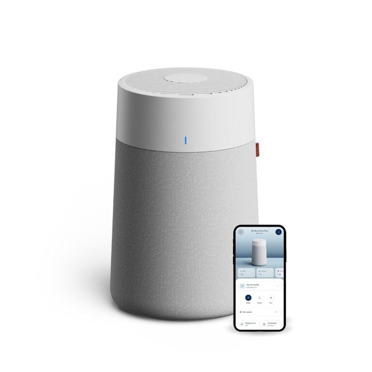 Blueair Blue Pure 511i MAX HEPASilent Air Purifier product packaging or device