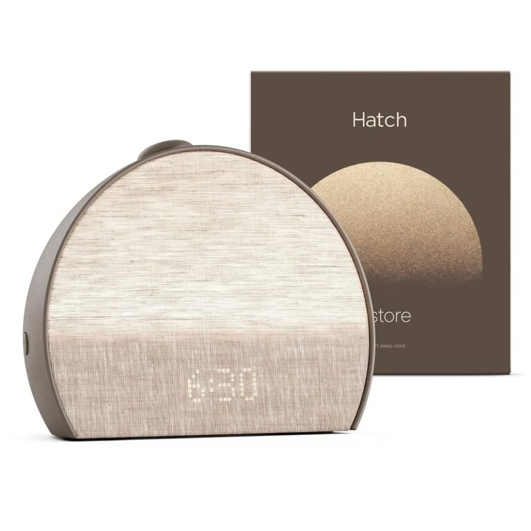 Hatch Restore 3 Sunrise Alarm Clock Cocoa product packaging or device