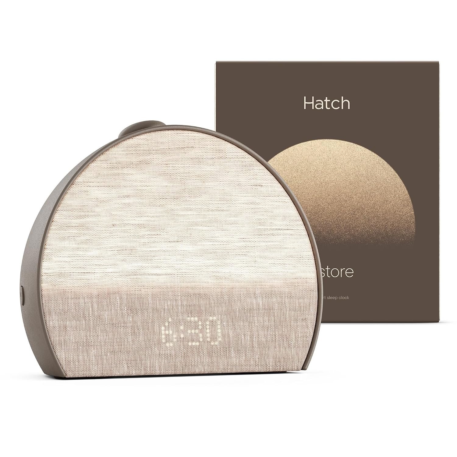 Hatch Restore 3 Sunrise Alarm Clock Cocoa product packaging or device