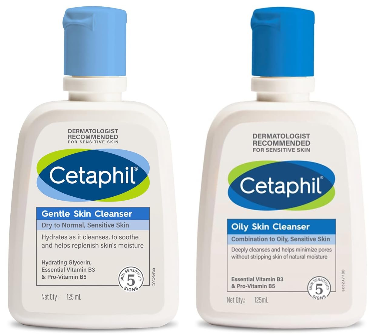 Cetaphil Oily Skin Cleanser 125ml product packaging or device photograph