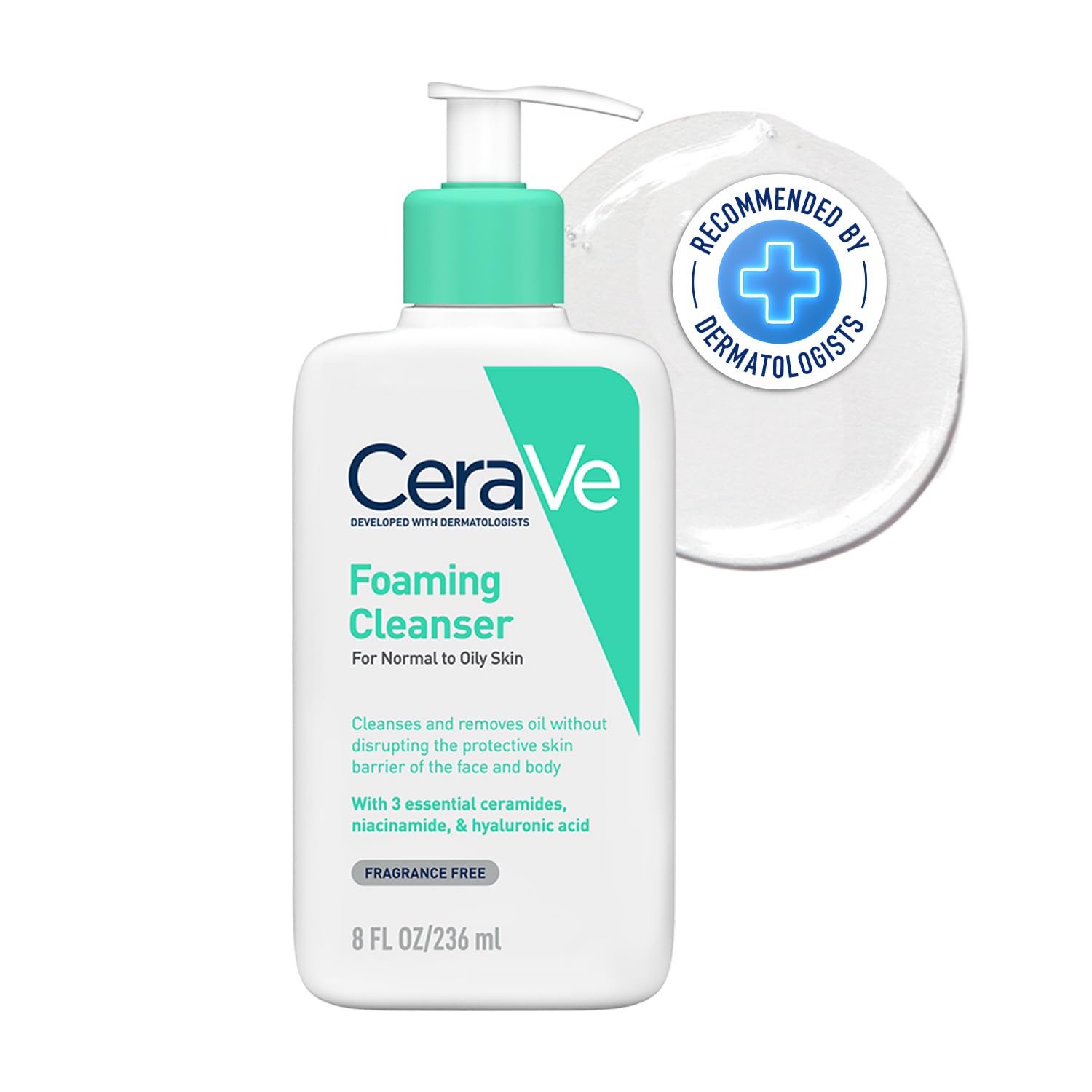 CeraVe Foaming Cleanser 236ml product packaging or device photograph