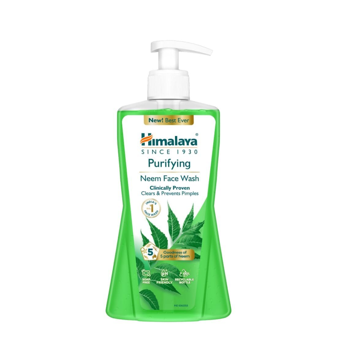 Himalaya Purifying Neem Face Wash 400ml product packaging or device photograph