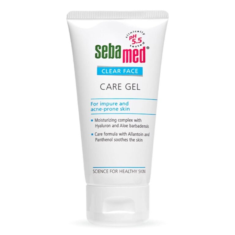 Sebamed Clear Face Care Gel 50ml product packaging or device photograph