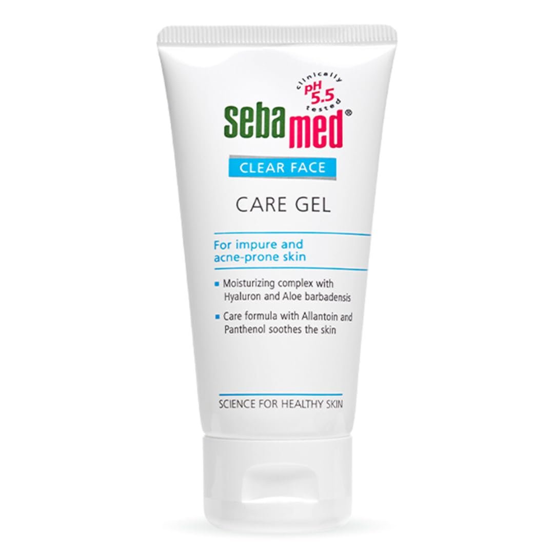 Sebamed Clear Face Care Gel 50ml product packaging or device photograph