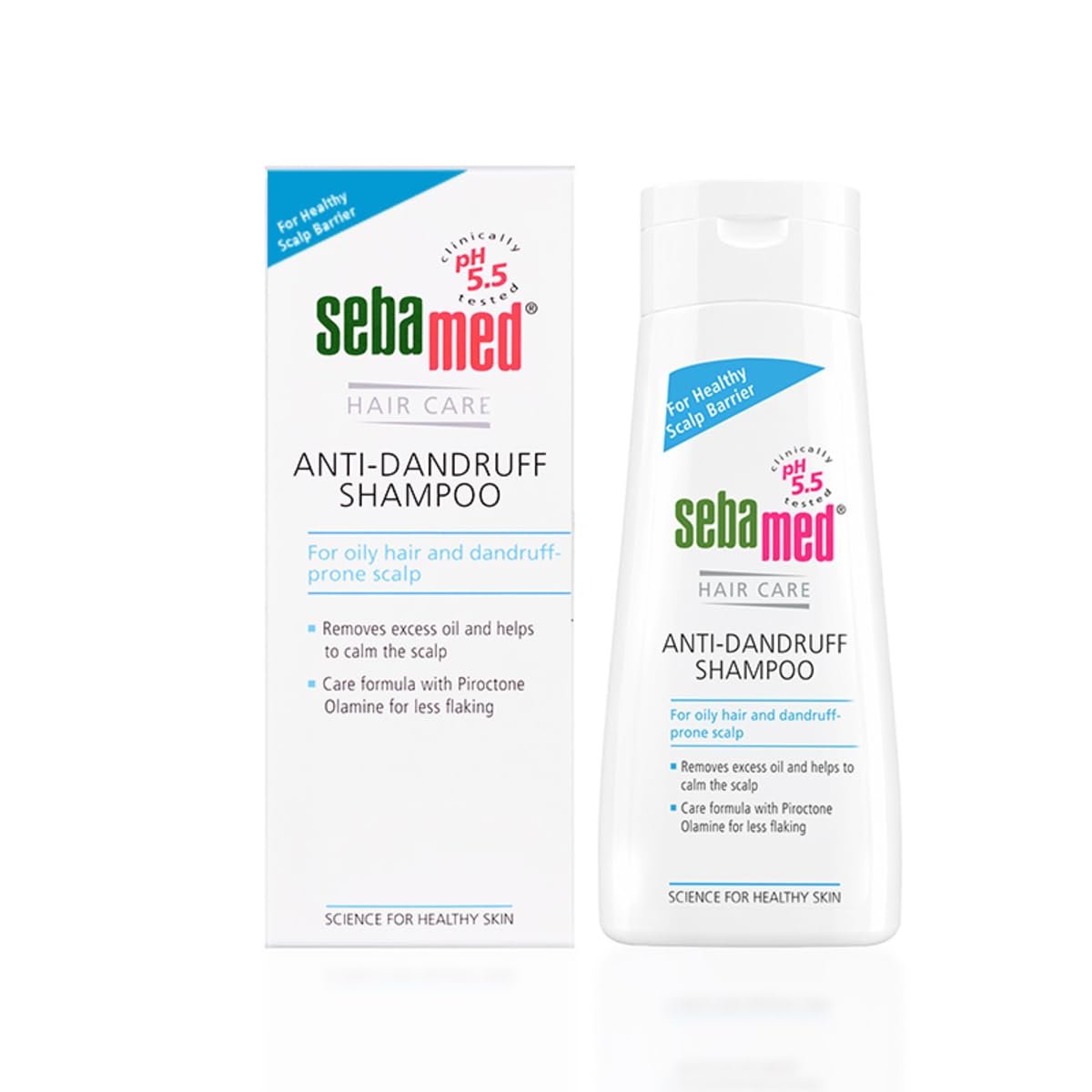 Sebamed Anti-Dandruff Shampoo 200ml product packaging or device photograph