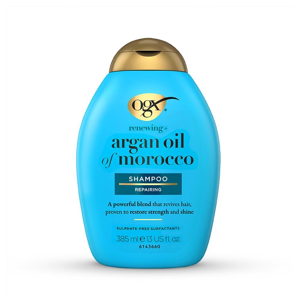 OGX Renewing + Argan Oil of Morocco Shampoo 385ml product packaging photo