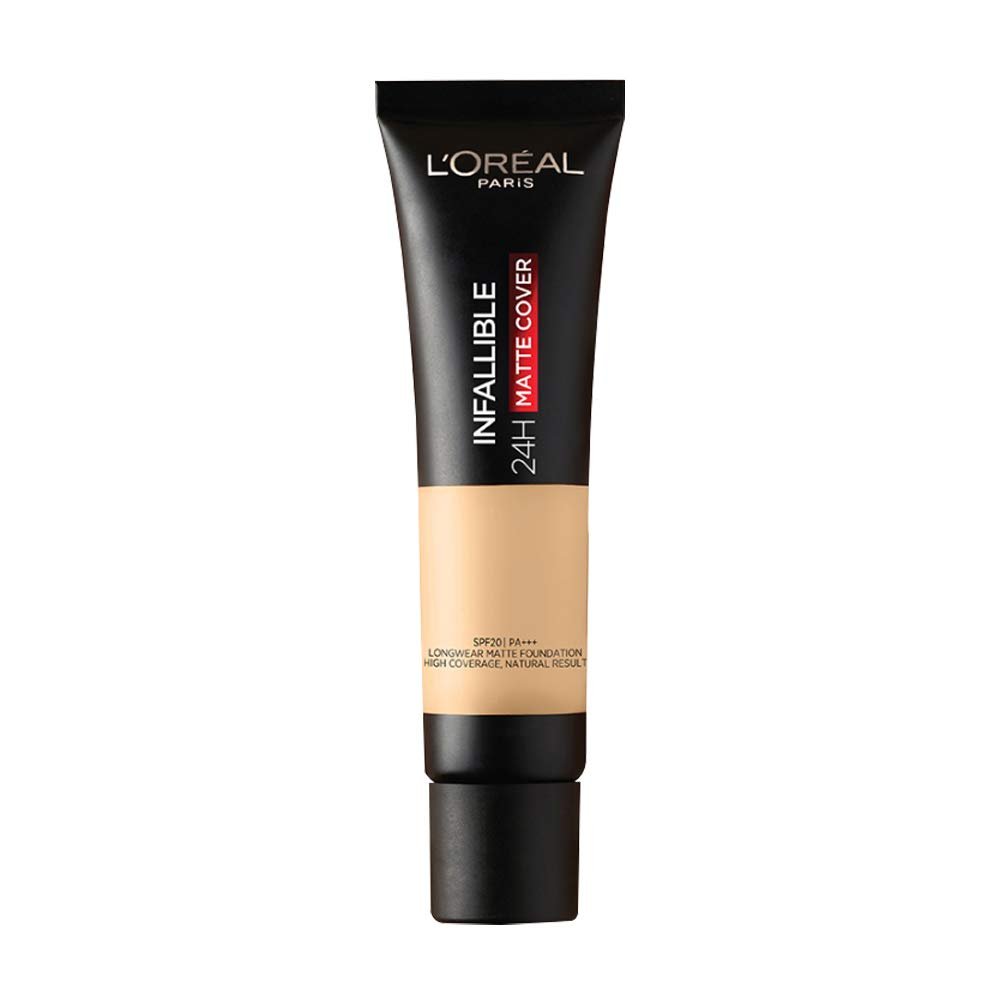 L’Oréal Paris Infallible 24H Matte Cover Foundation 110 Rose Vanilla 30ml product packaging photo