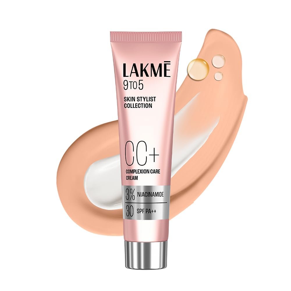 Lakmé 9 to 5 CC Cream Beige SPF30 PA++ 30g product packaging photo
