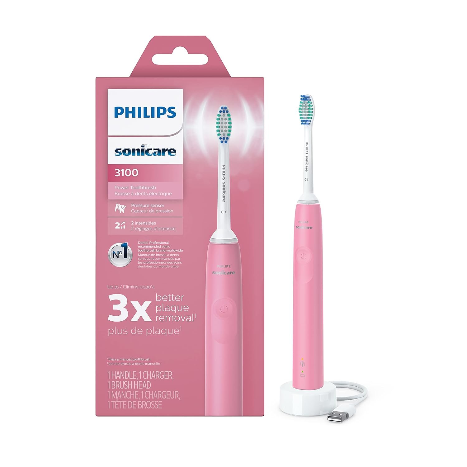 Philips Sonicare 3100 Series Electric Toothbrush product packaging or device photograph