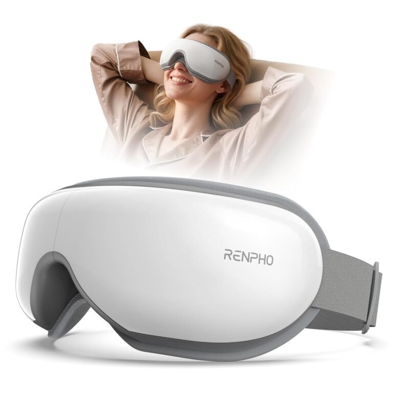 RENPHO Eye Massager with Heat RF-EM001 product packaging or device photograph