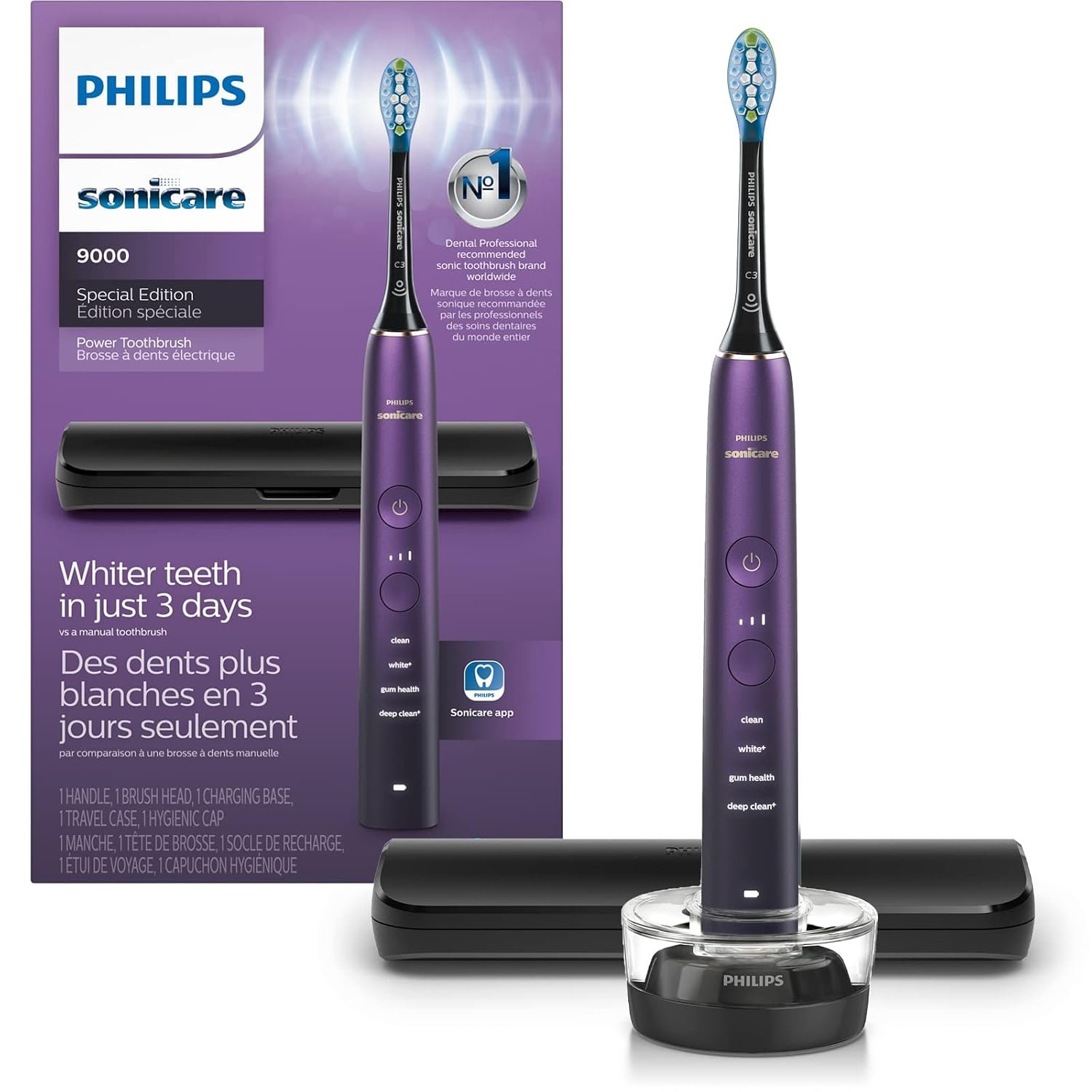 Philips Sonicare 9000 Special Edition Rechargeable Toothbrush HX9911/91 — product photo showing the listed model or variant