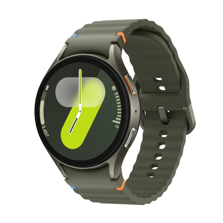 Official product photograph of Samsung Galaxy Watch7 LTE Smartwatch 44mm Green