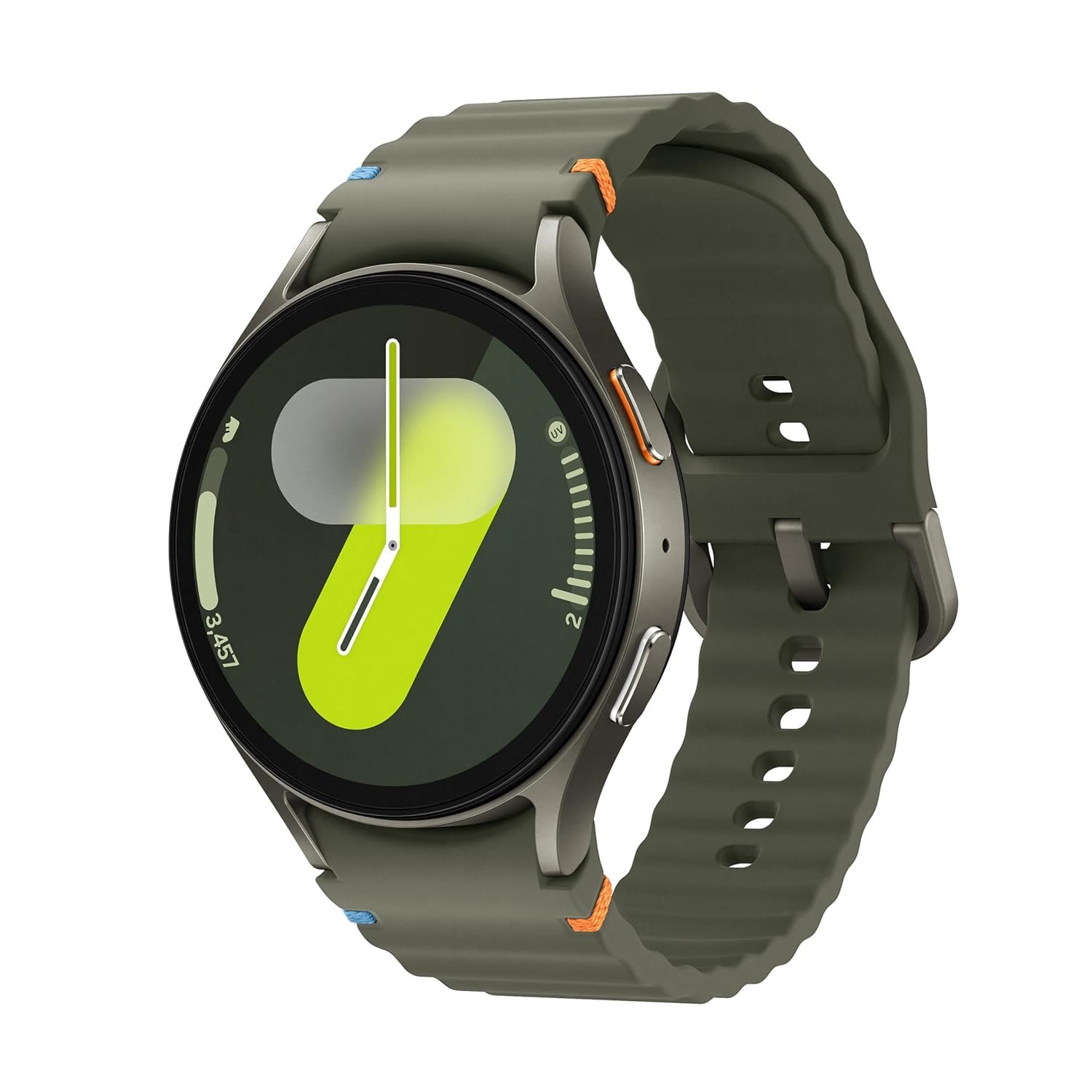 Official product photograph of Samsung Galaxy Watch7 LTE Smartwatch 44mm Green