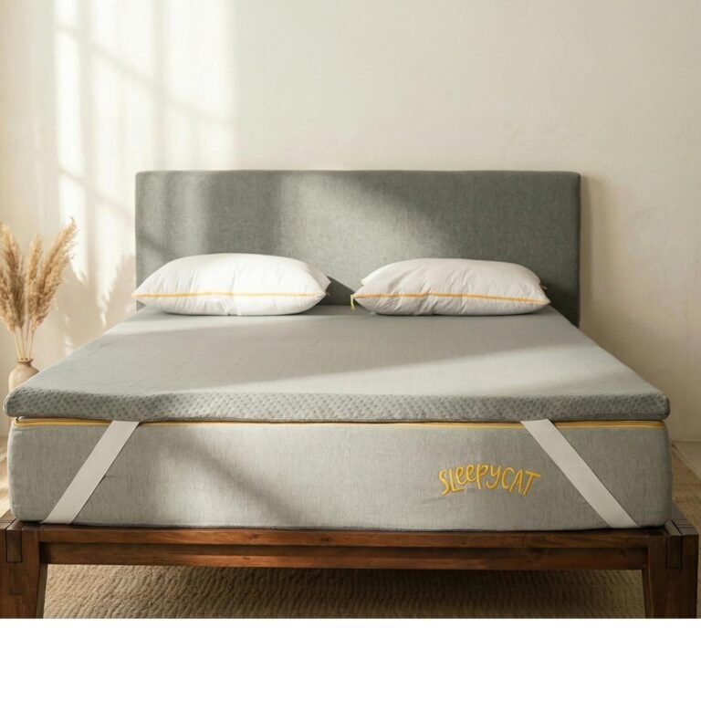 SleepyCat Natural Latex Mattress Topper 2 inch Single 78 x 36 inch - Mattress Toppers product