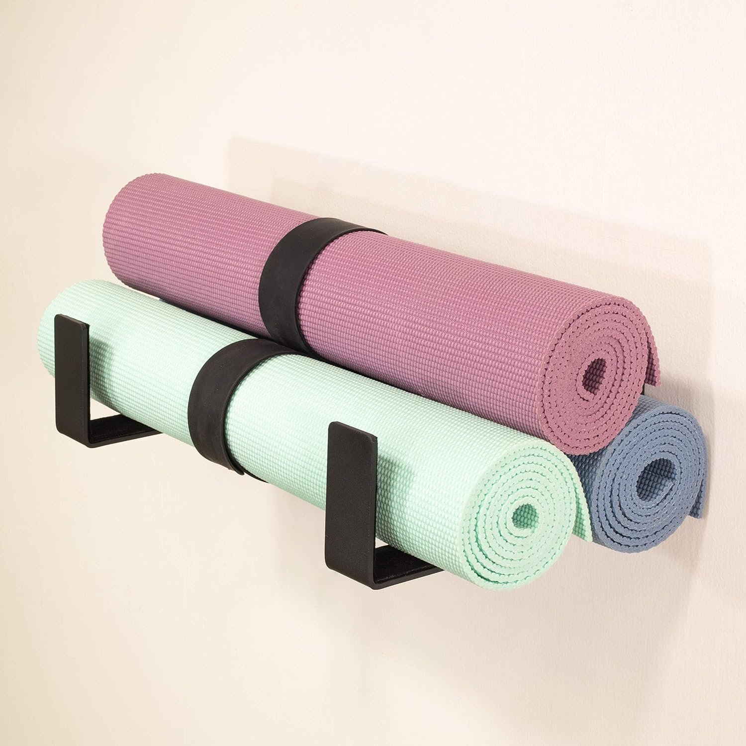 StoreYourBoard Yoga Mat and Foam Roller Storage Wall Rack — product photo showing the listed model or variant