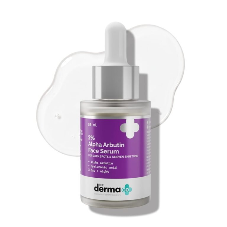 The Derma Co 2% Alpha Arbutin Face Serum 30ml — product photo showing the listed model or variant