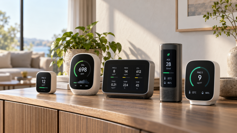Five air quality monitors compared for Physical Glow India buying guide