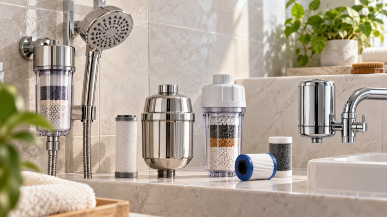 Five shower filters compared for Physical Glow India buying guide