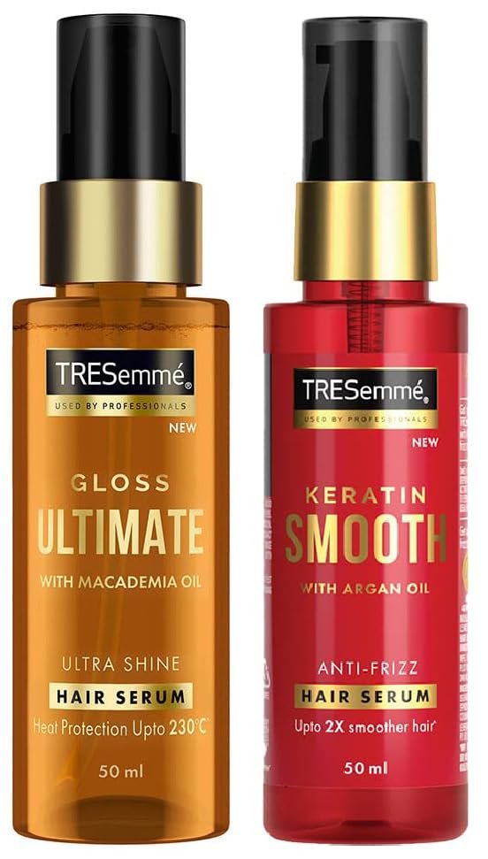 TRESemmé Gloss Ultimate Ultra Shine and Keratin Smooth Hair Serum Combo — product photo showing the listed model or variant