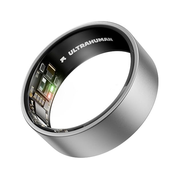 ULTRAHUMAN Ring AIR Raw Titanium Size 10 - Smart Rings product