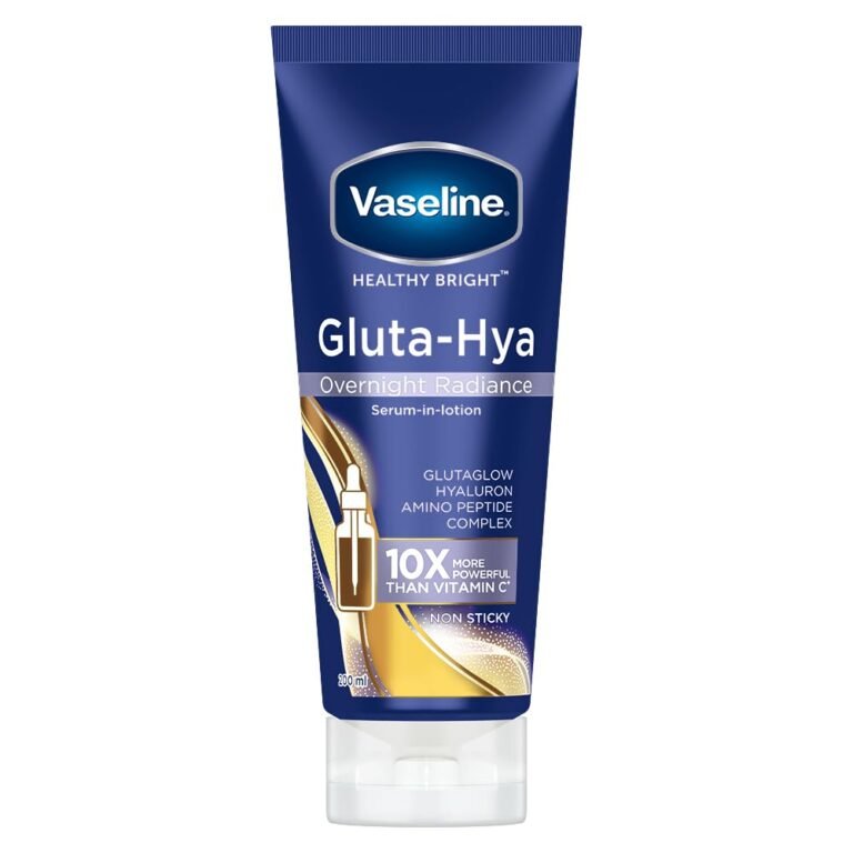 Official product photograph of Vaseline Gluta-Hya Overnight Radiance Serum-in-Lotion 200ml