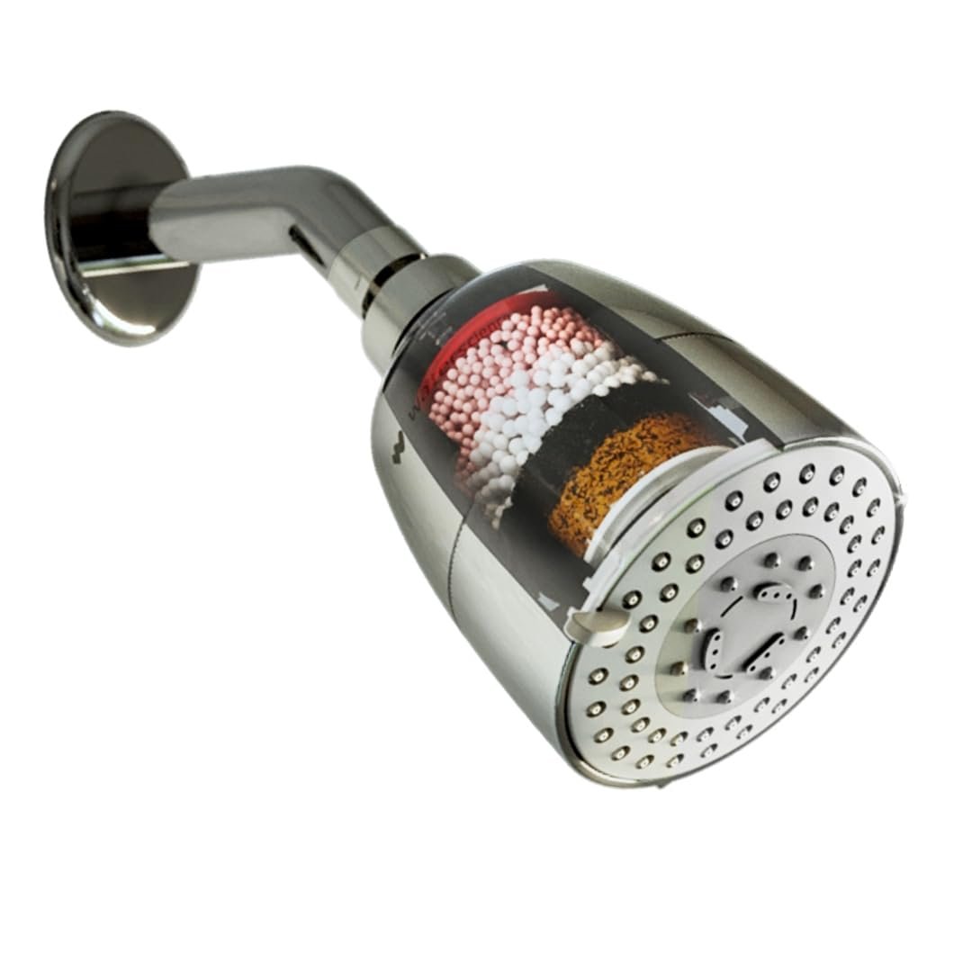 WaterScience CLEO SFM-419 Multi-Flow Shower Filter – Borewell/Tanker - Shower Filters product